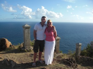 Chris & Diane at the Lookout