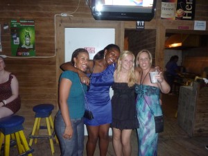 Mekesha, Lorraine, Dana & Christine at the Hip-Strip