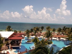 The view at Excellence Playa Mujeres