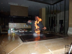 Teppanyaki at Occidental Royal Hideaway