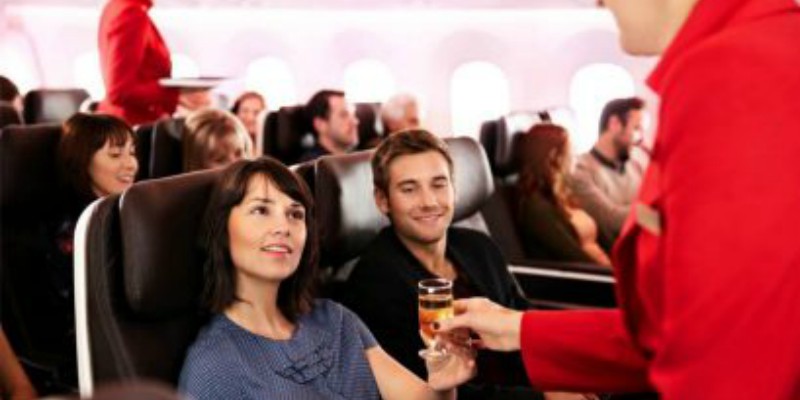 Virgin Premium Flights with Caribbean Warehouse