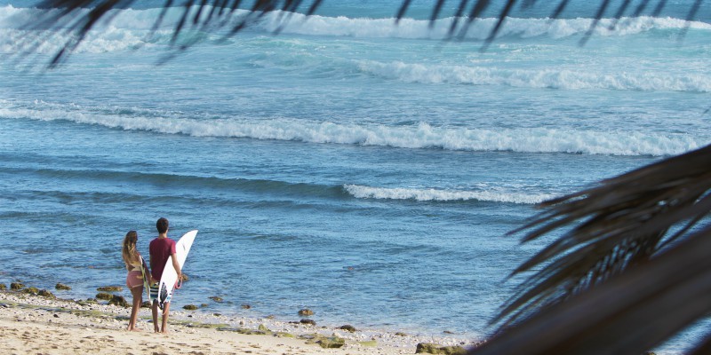 Bathsheba Beach Barbados with Caribbean Warehouse