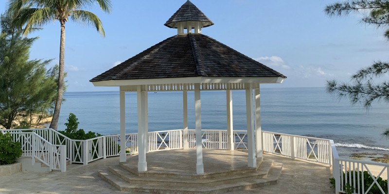 Hyatt Ziva Jamaica Wedding Gazebo