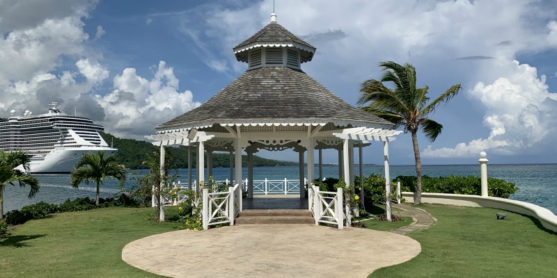 Moon Palace South Beach Jamaica Wedding Gazebo