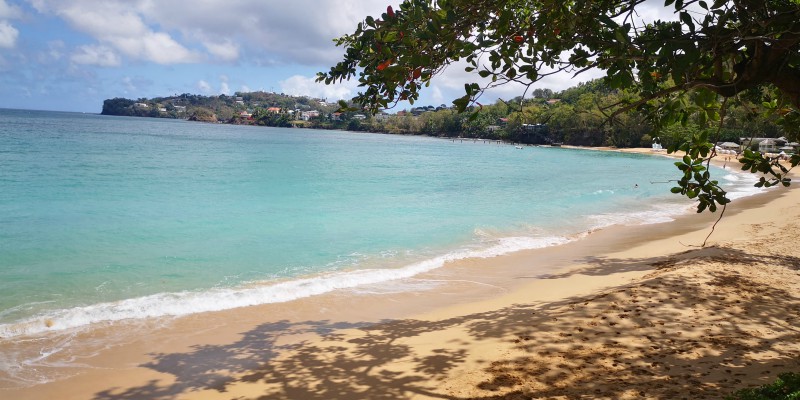 Beach at Sandals La Toc