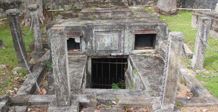 Chase Vaults in Christ Church in Barbados