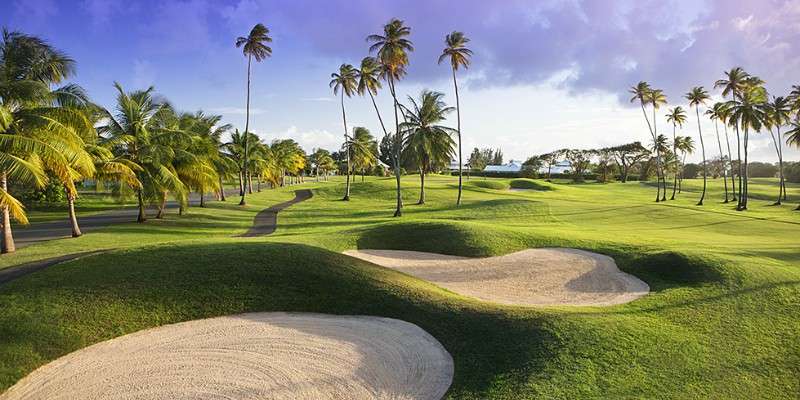 A shot of the 18-hole Championship Golf Course at Magdalena Grand Beach & Golf Resort
