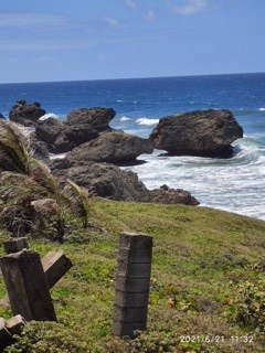 rugged east coast of Barbados