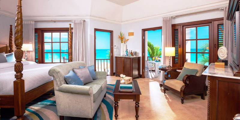 Caribbean Honeymoon Beachfront Butler Suite