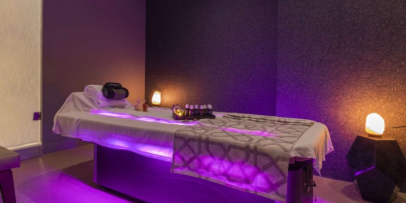 Massage table in PH Spa