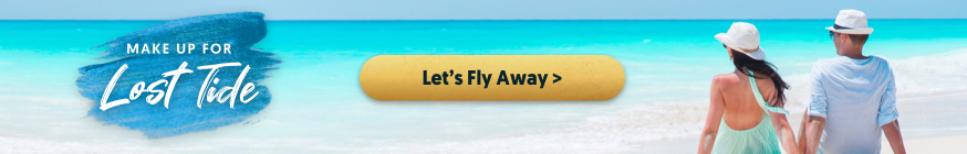 Make up for lost tide & fly away with our mega deals