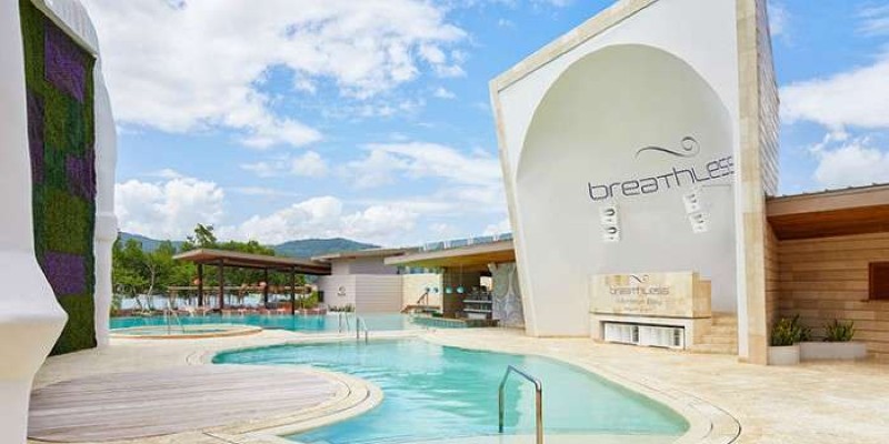 main resort pool area