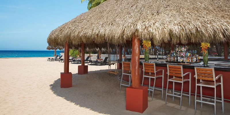 Beach bar on Banderas Bay