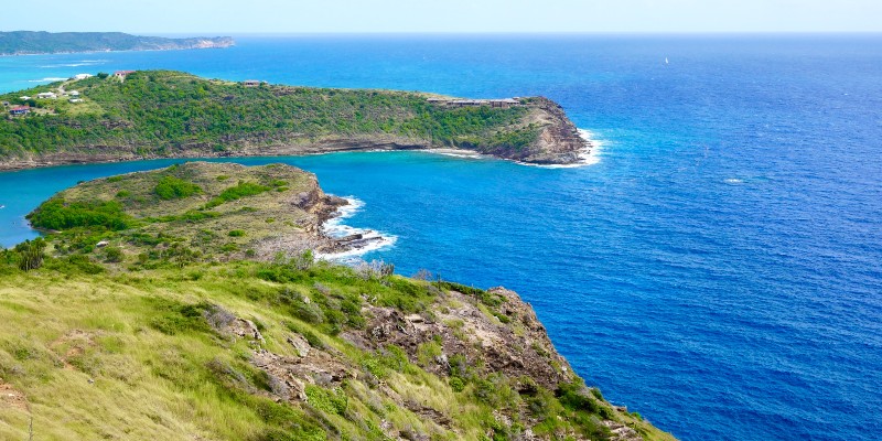 Stunning views across Antigua