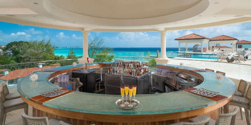 Sky Bar at Sandals Royal Barbados