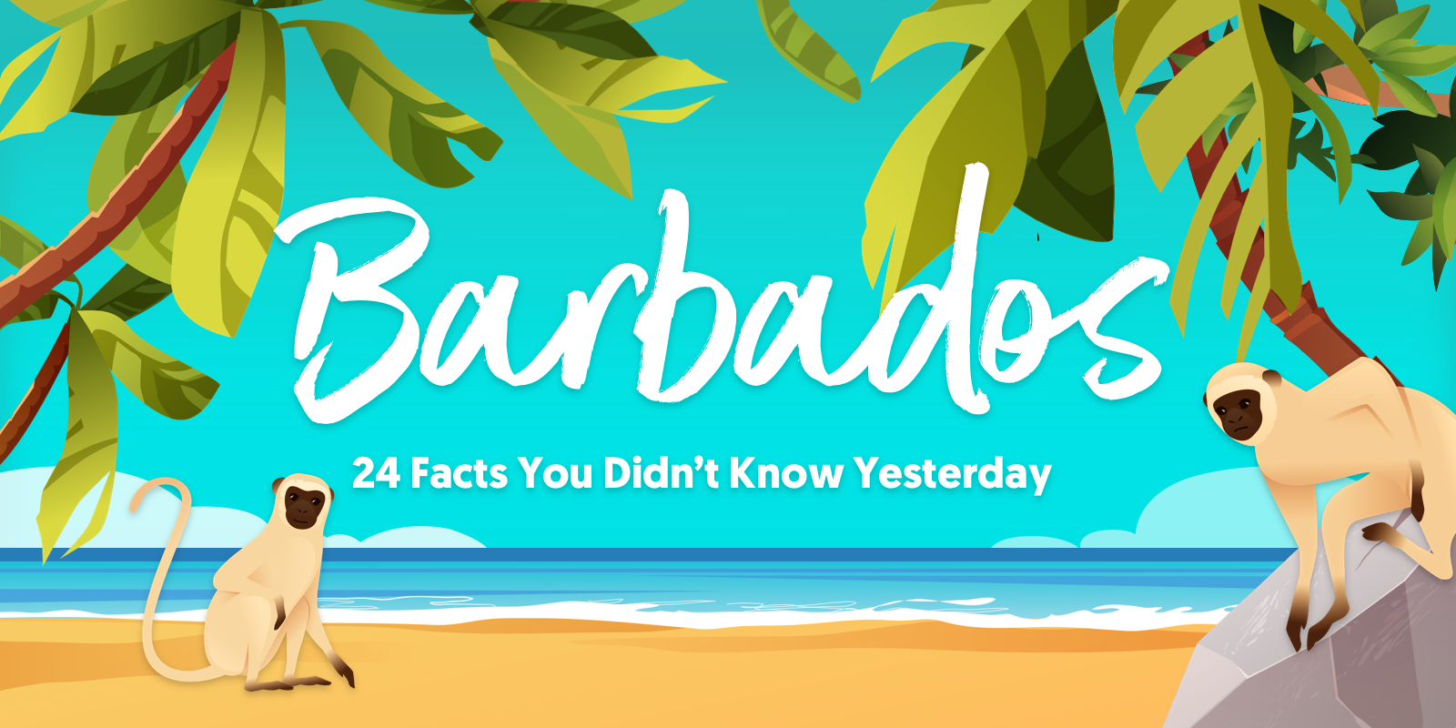 Travel blog: 24 Fun Facts About Barbados: A Colourful Infographic For Island Addicts