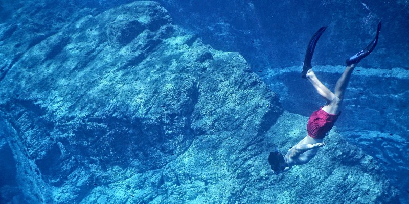 Snorkelling in St Lucia