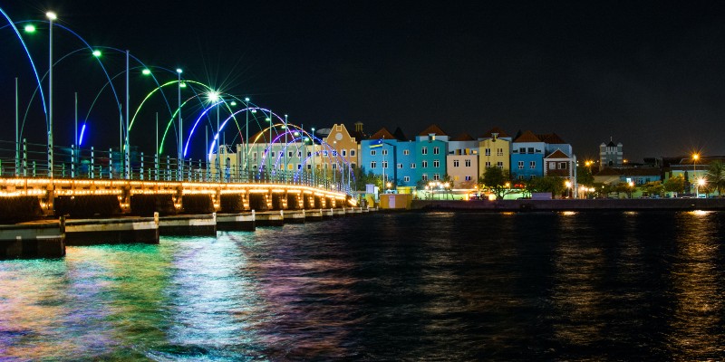 View of Willemstad from the water