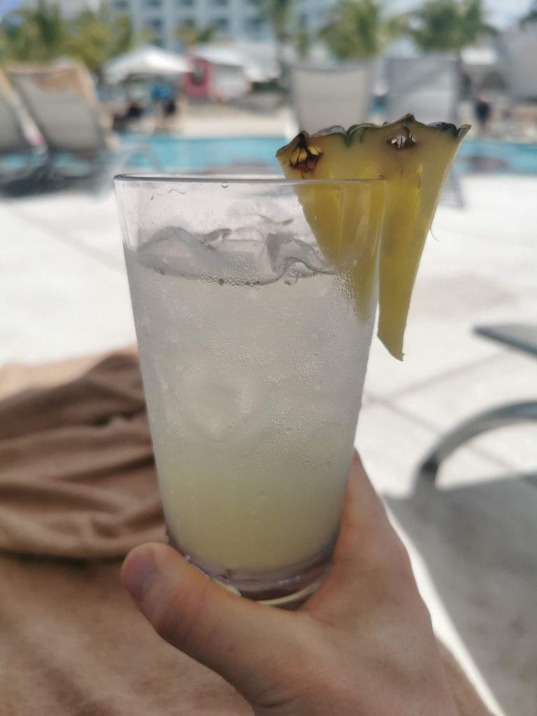 Mocktail by the pool
