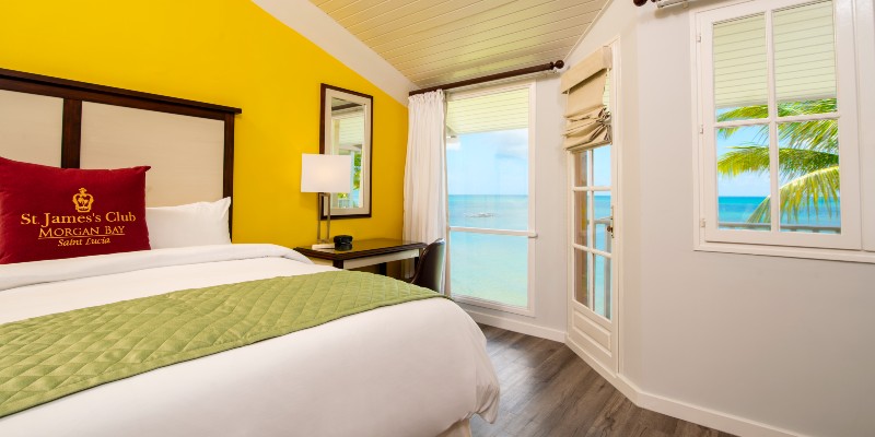 Beachfront Room at St James's Club Morgan Bay, St Lucia