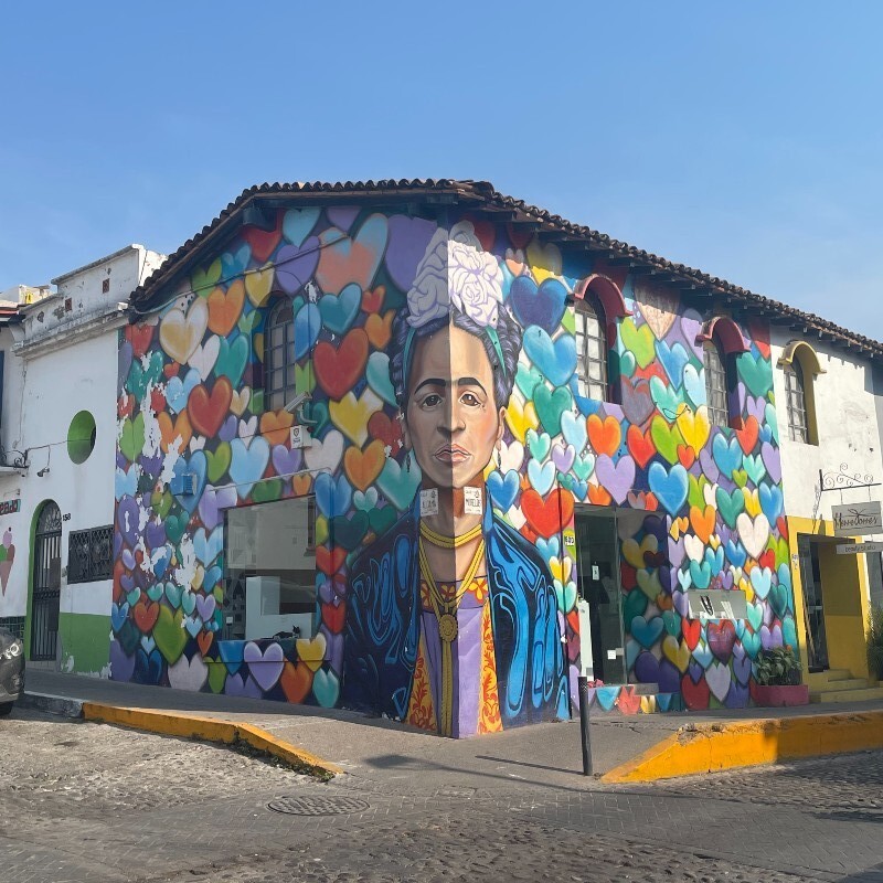 Frida Carlo graffiti