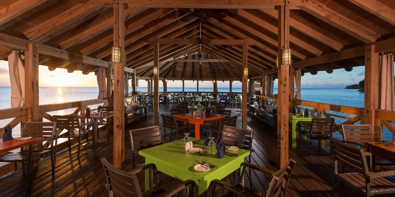 Morgan's Pier Restaurant, St Lucia