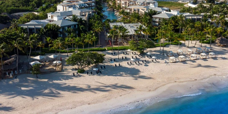 Beachfront location in Punta Cana