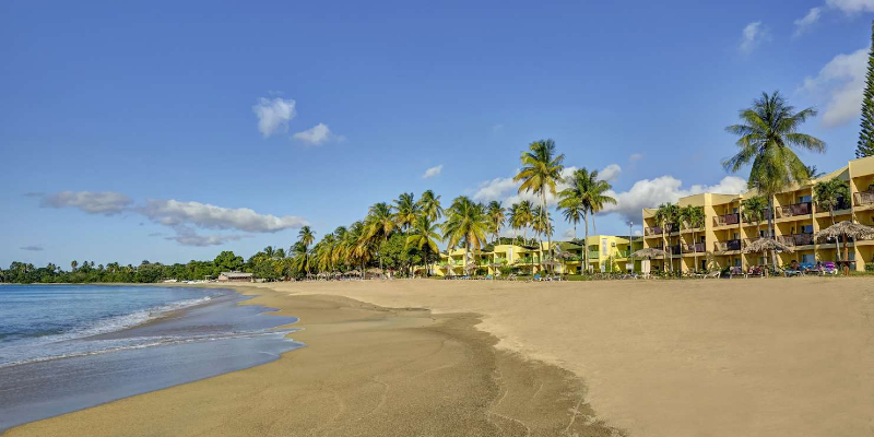 Starfish Tobago Resort is perfectly placed on the beachfront