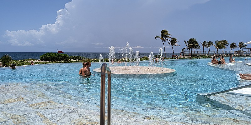 Main pool at TRS Yucatan