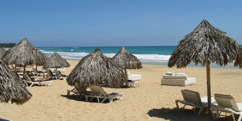 A blissful beach in Punta Cana