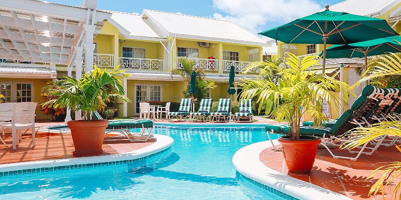 Poolside at Bay Gardens Hotel